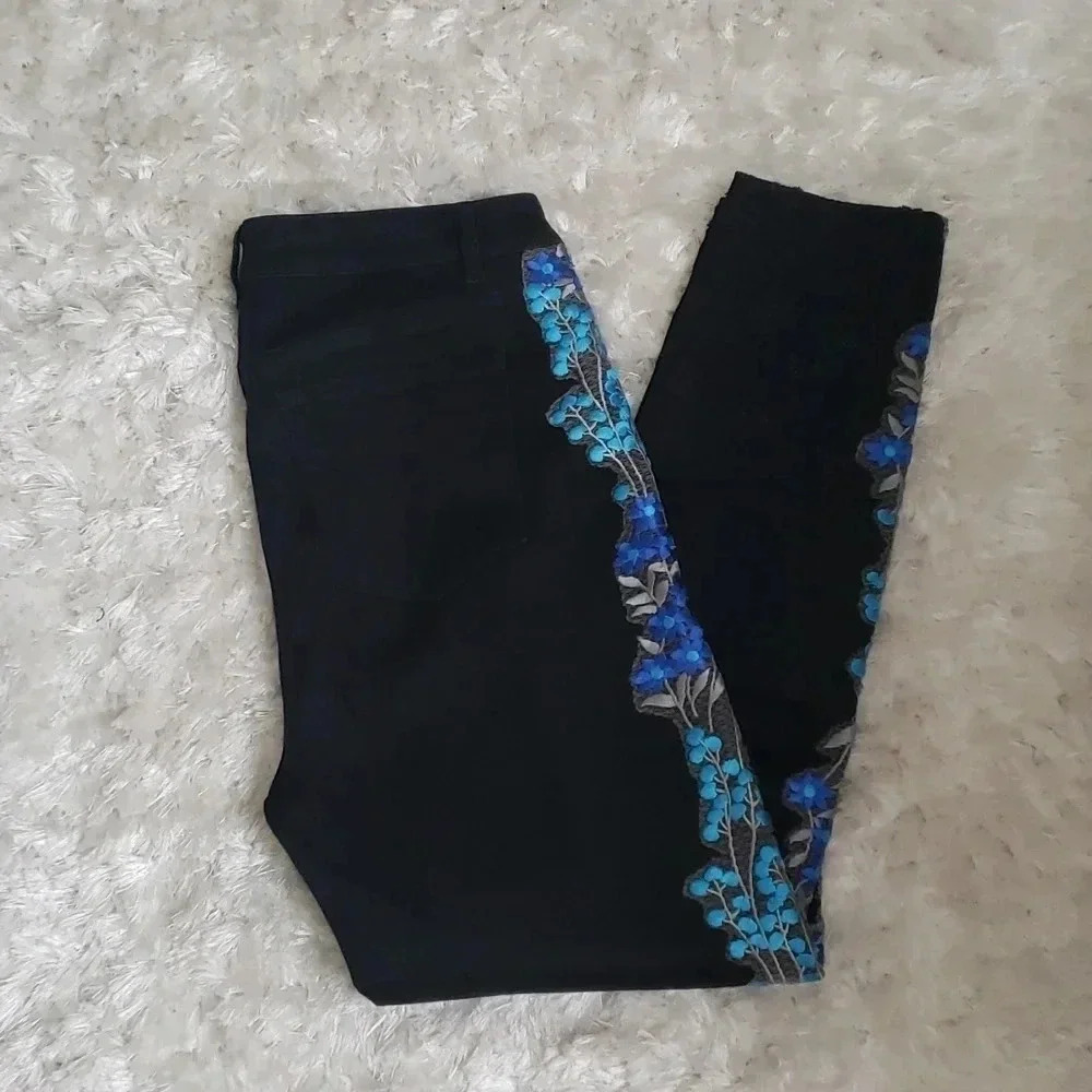 ELIE Tahari denim pants size 27 NWOT - Picture 6 of 7